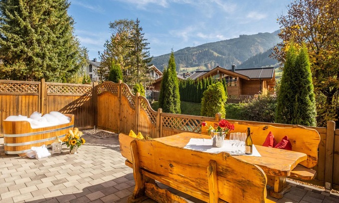 Kaprun Chalet De Ski | Chalet riverain, sauna & terrace à Kaprun