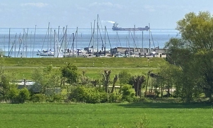 Horum Appartement | Robbe mit Blick zum Meer und Wlan für 2 Personen