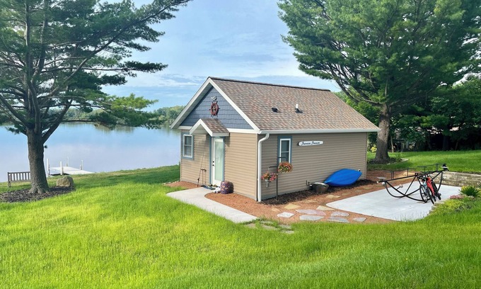 Horicon Maison | Rock River Retreat Boathouse Bungalow...Relax, Refresh, and Enjoy this Zen Den