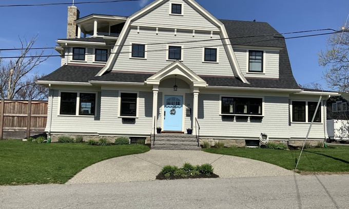 Rockport Maison | Rockport, MA 3 BR 2017 Old Garden Beach Accueil avec une vue magnifique et un bain à remous