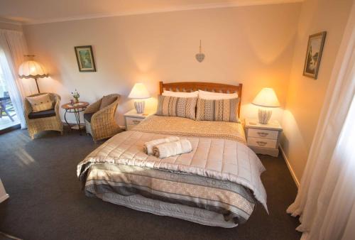 Oropi Lit Et Petit-Déjeuner | Rolling Hills Country Stay B&B