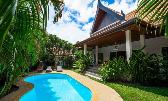 Ban Saiyuan Villa | Romanée - Confortable villa avec piscine et piscine