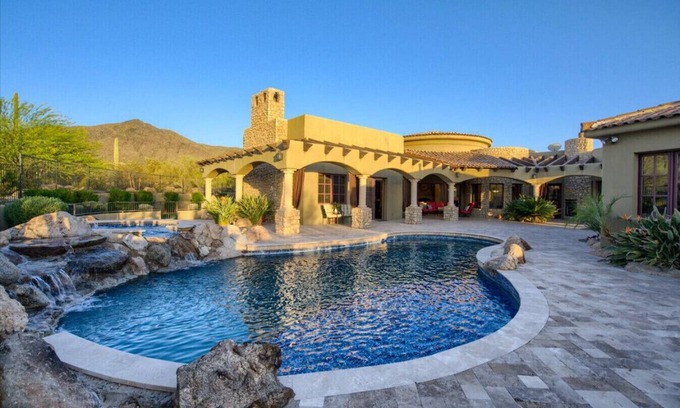 Canyon Ridge Estates Villa | Hacienda Romántica | Heated Pool & Spa | Cave Creek