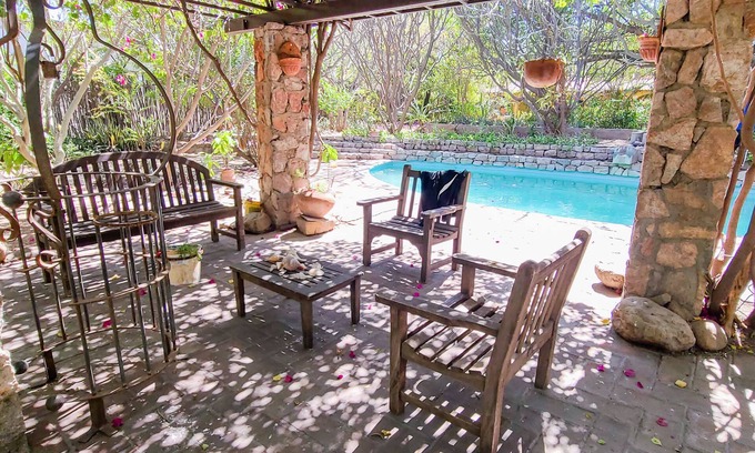 Alamos Maison | Romantic Hacienda with Pool and Huge Lush Garden!