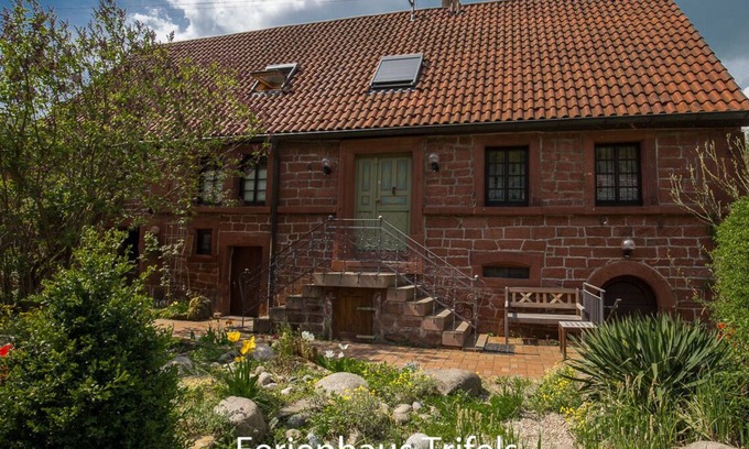 Dimbach Maison | Maison de vacances romantique avec sauna et galerie avec cheminée