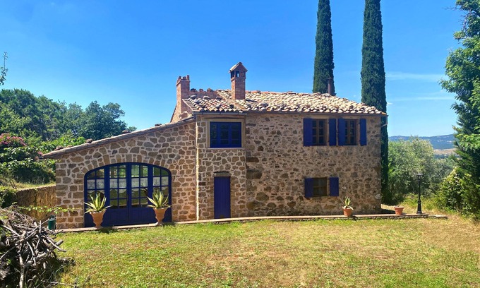Saturnia Maison | Rustico romantique en vue de Saturnia