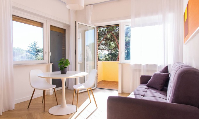 EUR Appartement | Rome Eur overlooking terrace Modigliani