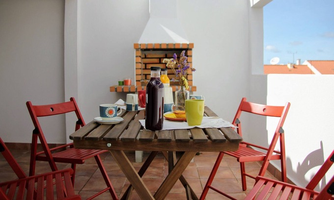 Mafra Maison | Maison sur le toit et barbecue au centre de Mafra Vila
