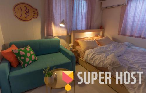 Beon 1-dong Appartement | Room 40ㅣprivateㅣWiFiㅣNetflixㅣcozyㅣ3min Suyu Stn