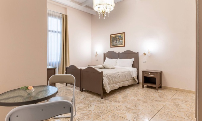 Licata Appartement | Chambre 'Al Duomo - Camera Doppia' avec Terrasse partagée, Wi-Fi et Climatisation