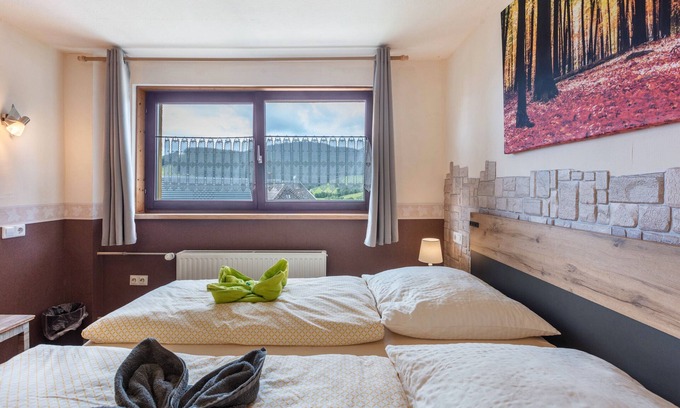 Bernau Appartement | Room 'Doppelzimmer 1' with Mountain View, Shared Terrace and Wi-Fi