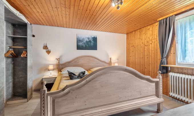 Bernau Appartement | Room 'Doppelzimmer 7' with Mountain View, Shared Terrace and Wi-Fi