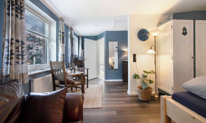 Olderup Appartement | Chambre 'Ferienappartement Lillesoster' avec Terrasse partagée, Jardin partagé et Wi-Fi