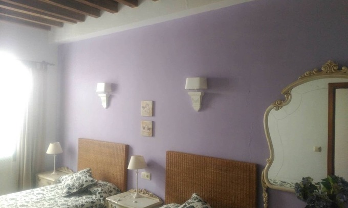 Villarrubia de Santiago Appartement | Chambre "Habitación 4" avec jardin privé, Wi-Fi et climatisation