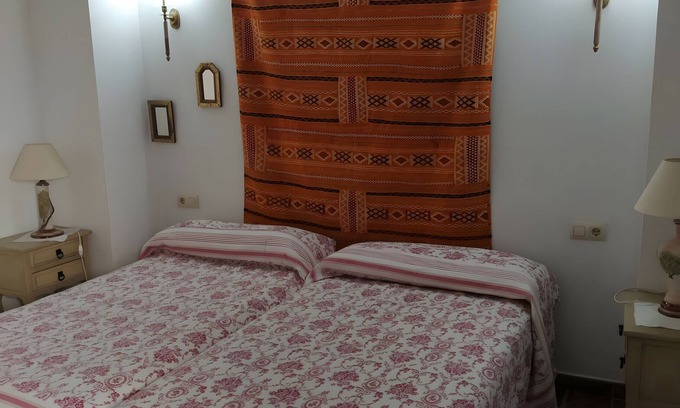 Villarrubia de Santiago Appartement | Chambre "Habitación 6" avec jardin privé, Wi-Fi et climatisation
