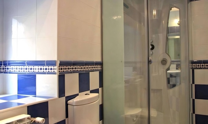 Almajano Appartement | Chambre 'Habitación Doble' avec vue sur les montagnes, terrasse partagée et Wi-Fi