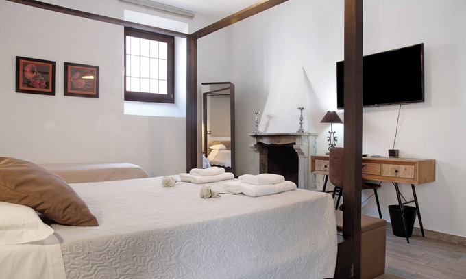 Viggiu Appartement | Chambre "Stanza 5" avec jardin partagé, Wi-Fi et climatisation