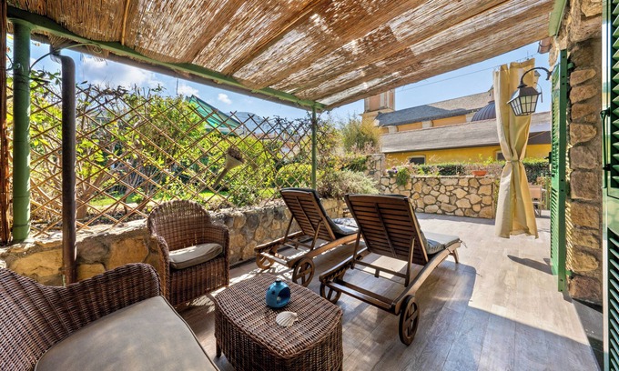 Moneglia Appartement | Chambre 'Stella Marina' avec Terrasse Privée, Wi-Fi et Climatisation
