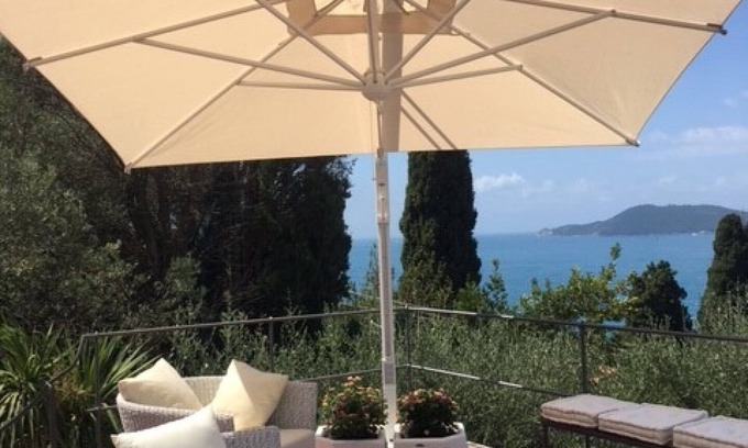 Lerici Villa | Chambre avec terrasse vue sur la mer