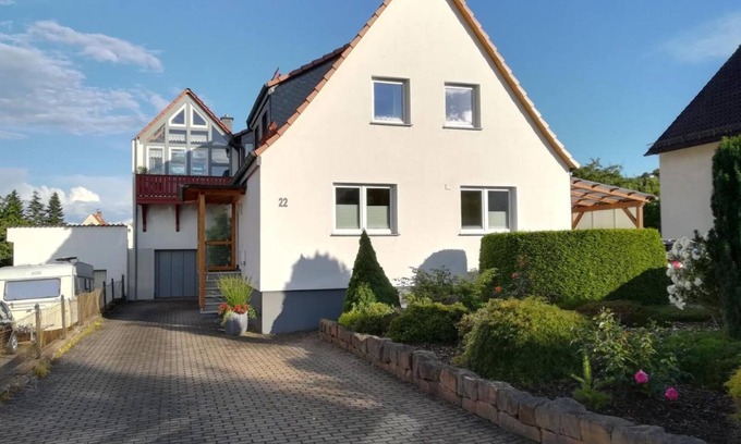 Angersbach Appartement | Room 'Zimmer 3' with Shared Terrace, Wi-Fi and Air Conditioning