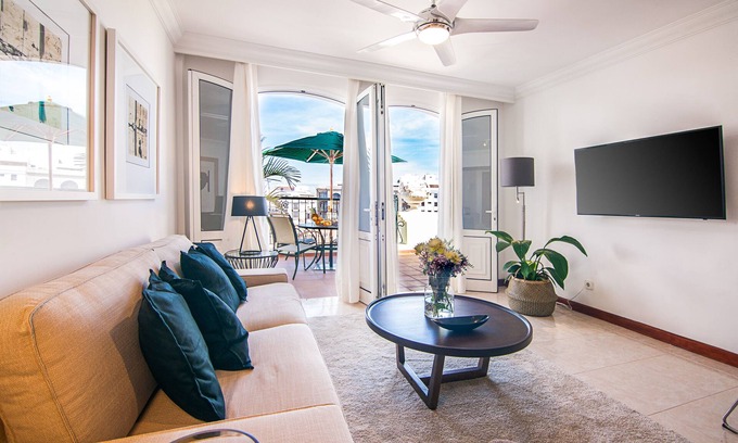 Arrecife Appartement | Chambres & Suites Terrasse 4D - Penthouse de luxe très proche d'El Charco San Ginés