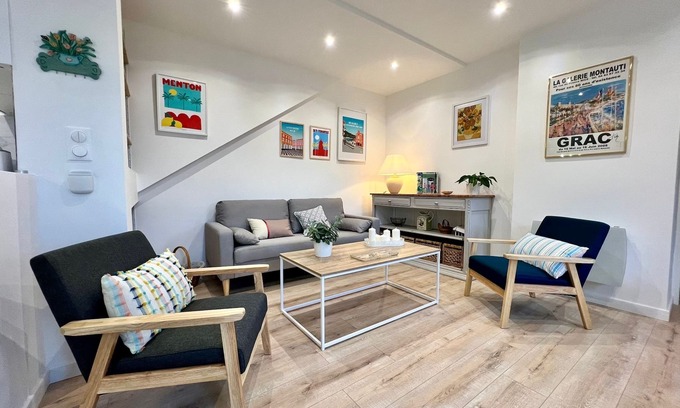 Saint-Andre-de-la-Roche Appartement | MAISON ROSE-COCO à 7 kilomètres de NICE (Alpes Maritimes)