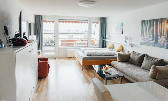 Scheidegg Appartement | Rosenalm Studio - Pool, Sauna und Rundum-sorglos-paket