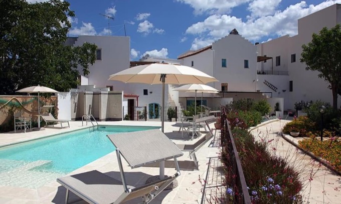 Spongano Appartement | Rosso in Corte - Salento - Corte dei Colori