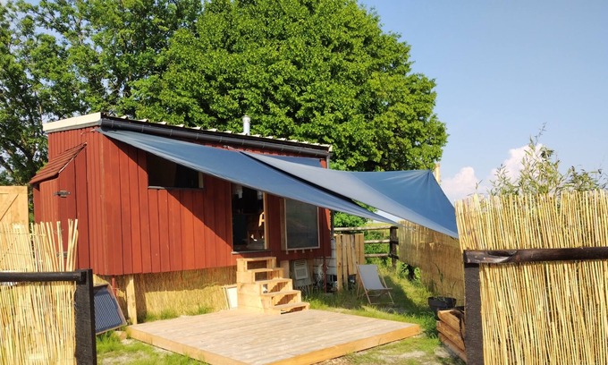 Belval Cabine | Roulotte Dans les Ardennes /Tiny House Éco-gîte