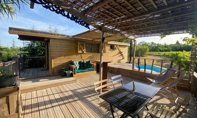 Roquemaure Maison | Roulotte du Moulin Saint Valentin
