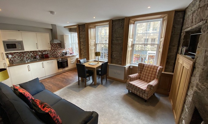 Old Town Appartement | Royal Mile 2 chambres 2 salles de bain par le château d'Édimbourg