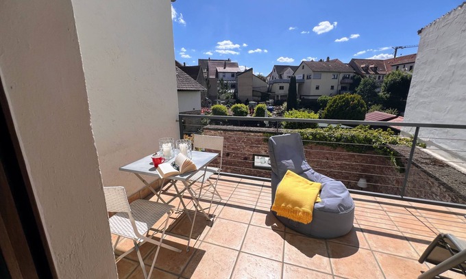 Nussloch Appartement | Ruhige Wohnung in der Näher von Zahlreich Sehenwürdigkeiten