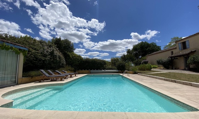 Paulhiac Villa | Villa rurale confortable pour 6 personnes, grande piscine et belles vues