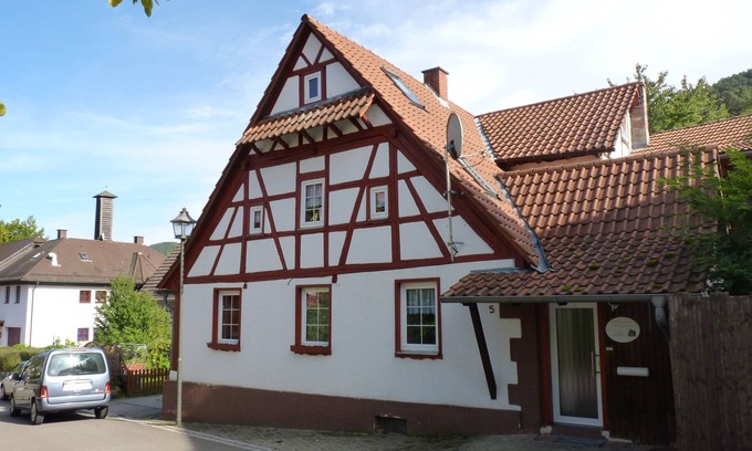 Nothweiler Maison | Maison à colombages pittoresque et confortable au milieu de la forêt du Palatinat
