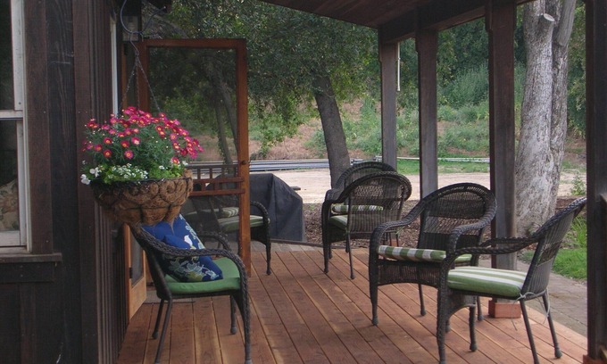 Walnut Grove Cabine | Rustic Cabin + Glamping Tent at Vineyard Retreat on Grand Island in Delta