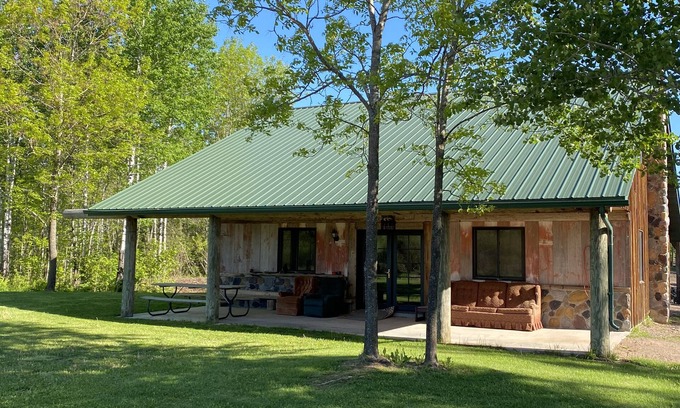 Price County Cabine | Cabane rustique dans les bois