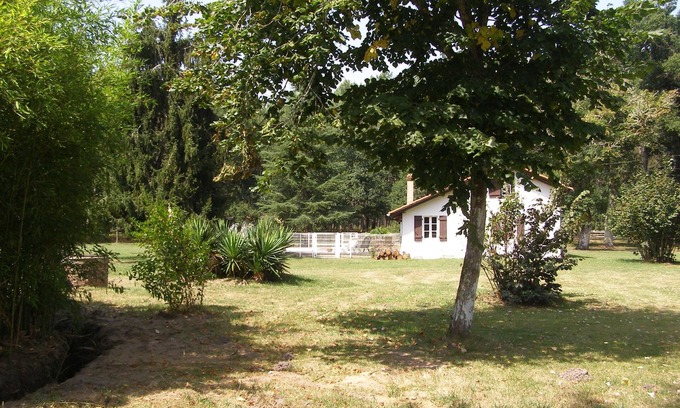 Gourbera Maison | Maison rustique avec piscine au coeur de la campagne landaise