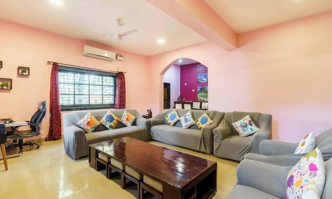 Siridao Maison | Rustic Pvt 2bhk Villa w/ Fiber Net - Dar AlSalaam