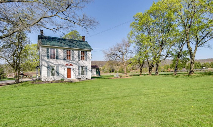 Rossville Maison | Rustic Wellsville Home - 5 Mi to Roundtop Mountain