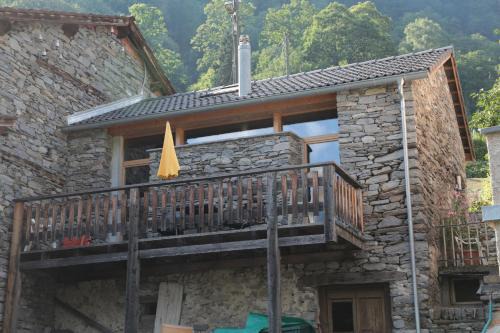 Verdabbio Appartement | Rustico