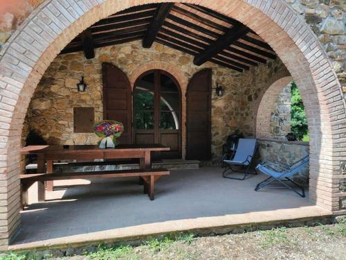 Massa Marittima Appartement | Rustico in un parco di lecci