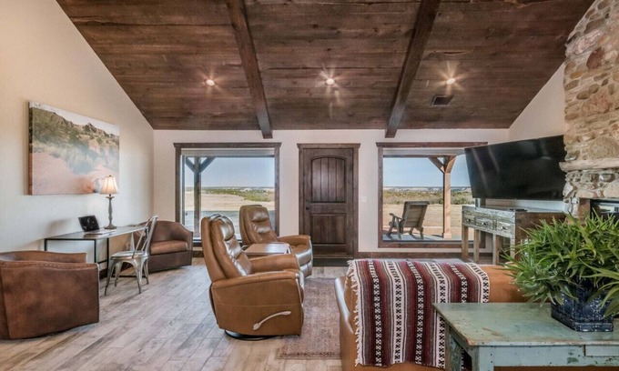 Canyon Appartement | Rustlers Draw cabin in the pasture