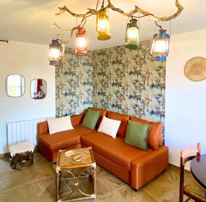 Belleme Appartement | Séjour tropical famille-Jungle house - Jardin privé