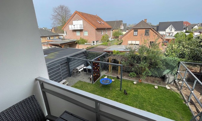 Rietberg Appartement | Süße, Komfortable Wohnung mit Parkplatz und Schnellem Internet