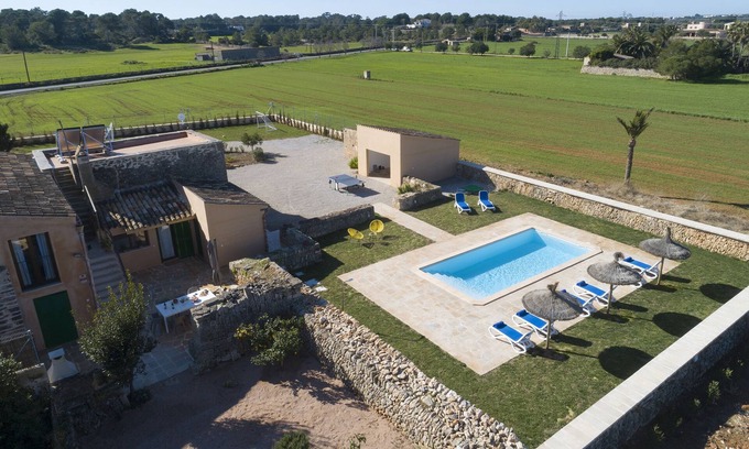 Campos Villa | S'Hort de Marina - Villa rénovée à 1 km de la plage d'Es Trenc et Ses Covetes