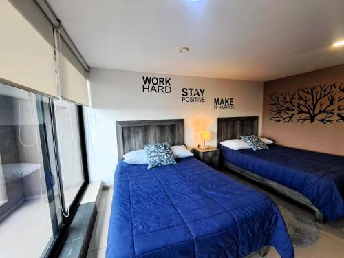 Ciudad Lopez Mateos Appartement | S08 DOBLE CAMA MATRIMONIAL Premium Suite Frente al TEC CEM con Cocineta WiFi Balcón Parking Terraza