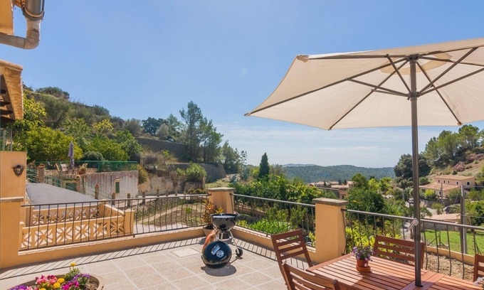 Galilea Villa | Sa Font - Belle maison avec piscine et jardin à Puigpunyent