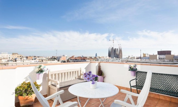 el Camp d'en Grassot i Gracia Nova Appartement | Sagrada Familia Attic - Terrace Bcn Views