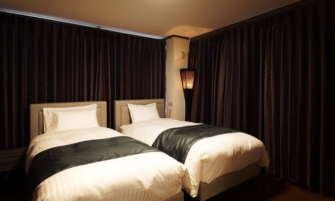 Kotsuki-cho Appartement | SakuraPiso Twin Bedroom Non-Smoking Standard No. 202 A stay-cation hotel in the center of Kagoshima City, ideal for business and sightseeing.