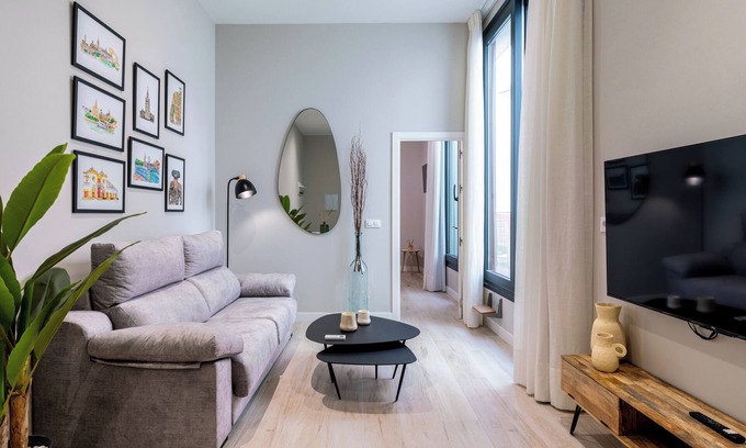 Feria Appartement | San Quintin. 1 bedroom, private patio